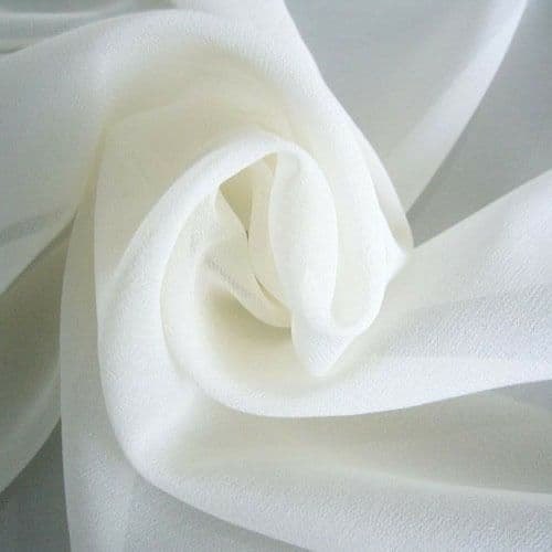 Plain georgette fabric