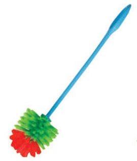 Double Side Toilet Cleaning Brush, Size : 15-20 Inches