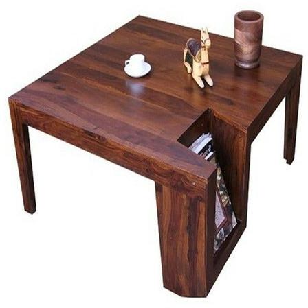 Rectangular Teak Wood Urban Centre Table, Color : Brown