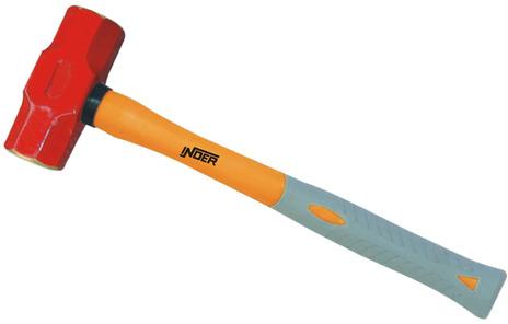 Sledge Hammer, Color : Yellow, Grey Red