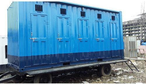 Color Coated Mobile Toilet