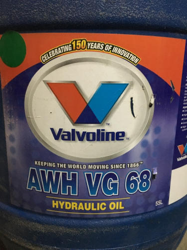 Valvoline Hydraulic Oil, for machinery purpose, Packaging Type : Bucket