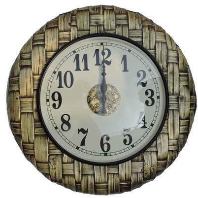 Decorative Brass Wall Clock