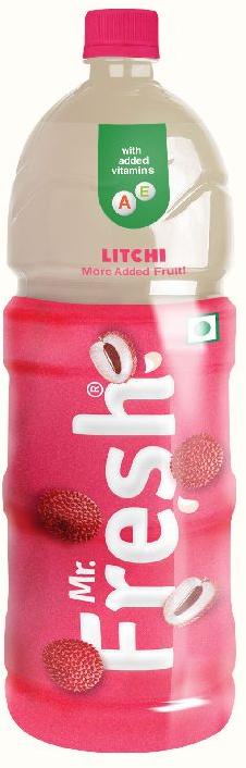 Mr. Fresh Litchi Drink 2 litre, Packaging Size : 2L