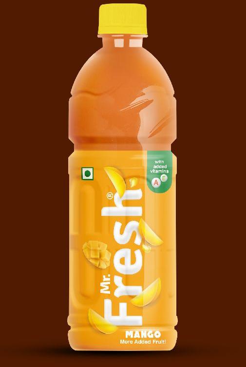 Mr. Fresh Mango Drink 600 ml, Certification : FSSC 22000 Certified