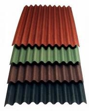 Color Coated GI Onduline Roofing Sheets, Color : Red+Green+Brown+Blue
