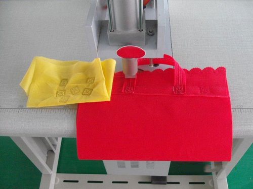 Ultrasonic Single Head Non Woven Bag Handle Welding Machine