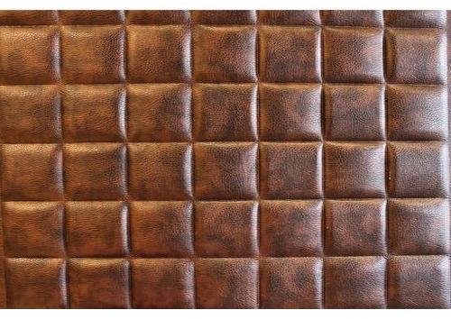 Leather Wall Panel, Color : Brown