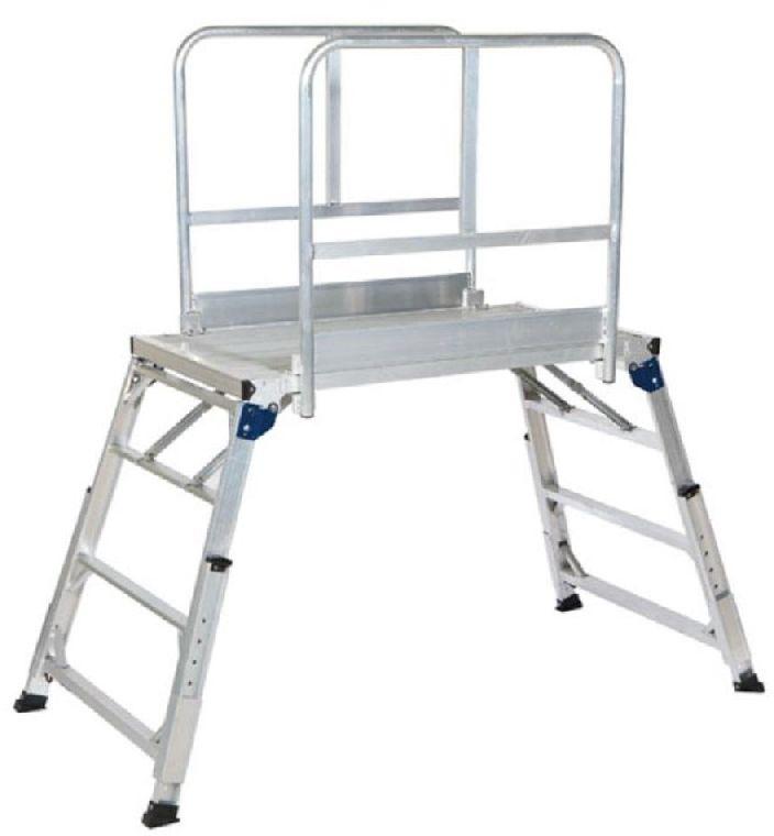 Polished Aluminum Aluminium Work Platform, for Industrial, Certification : ISI Certified