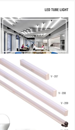 Pc poly carbonate led tube light, Length : 2 Feet