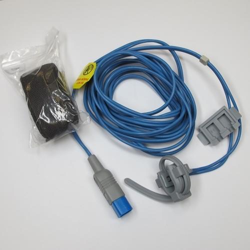 SPO2 Sensor, for Clinical, Hospital, Veterinary Purpose, Color : Blue White