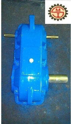 Helical Gear Box, Color : Blue