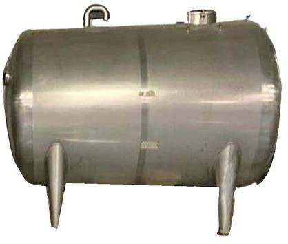 Mild Steel Horizontal Air Receiver Tank, Storage Capacity : 1800Litre