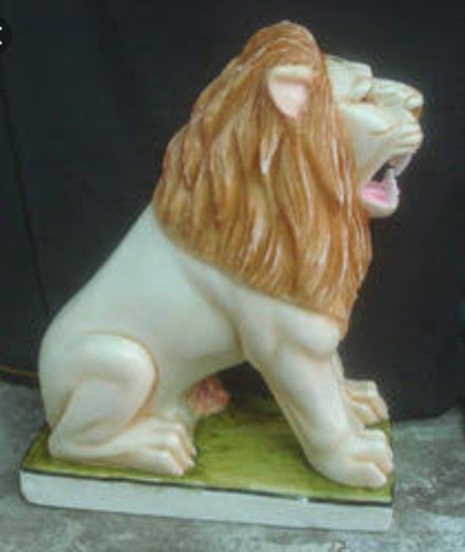  Marble Lion Statue, for Exterior Decor