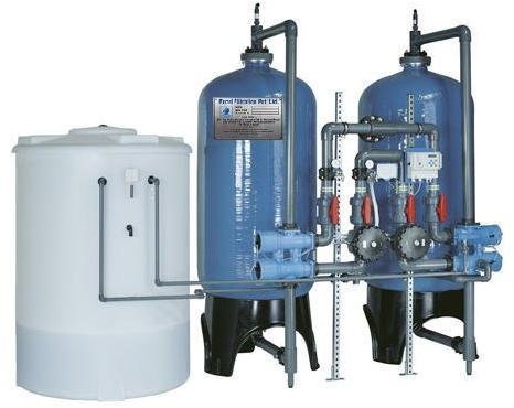 Water softening plant, for Commercial