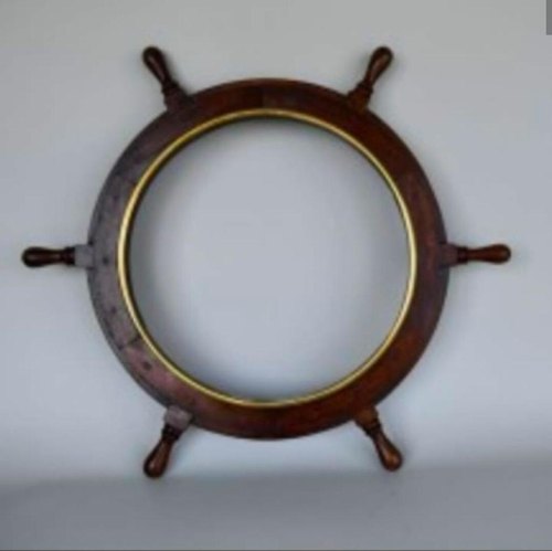 Wooden Ship Wheel