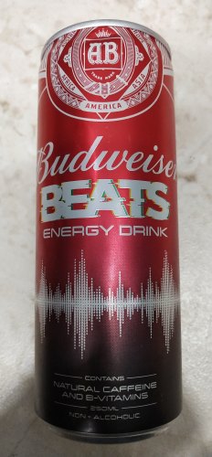 Budweiser Energy Drink, Packaging Size : 250ml