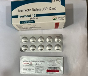 Iverheal Tablets, Packaging Size : 10*10 Box (100 Tablets)