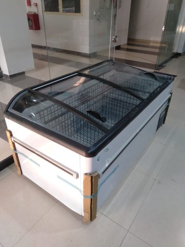 Commercial Island Display Freezer