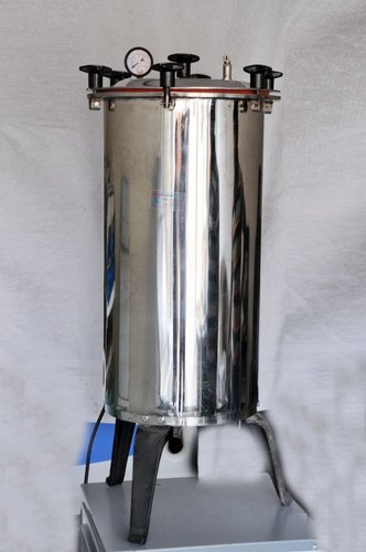 Manual Stainless Steel sterilizer Machine Vertical