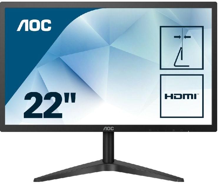 Computer monitor, Screen Size : 21.5 inches