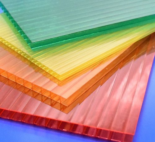 Translucent Polycarbonate Sheet, Color : Blue, Green White, Red, Yellow etc