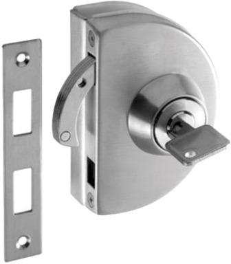 Glass to Wall Lock, Color : Grey