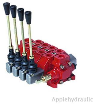 Casting Iron Hydraulic Control Lever Valve, Color : Black Red, etc