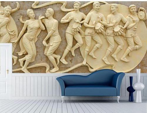 Wall Mural, Feature : Non-Tearable Joint Less Sheet.