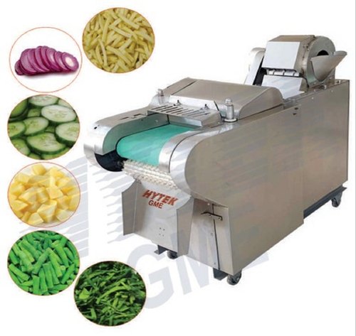 Semi-Automatic Mild Steel Vegetable Cutting Machine, Capacity : 300 kg/H