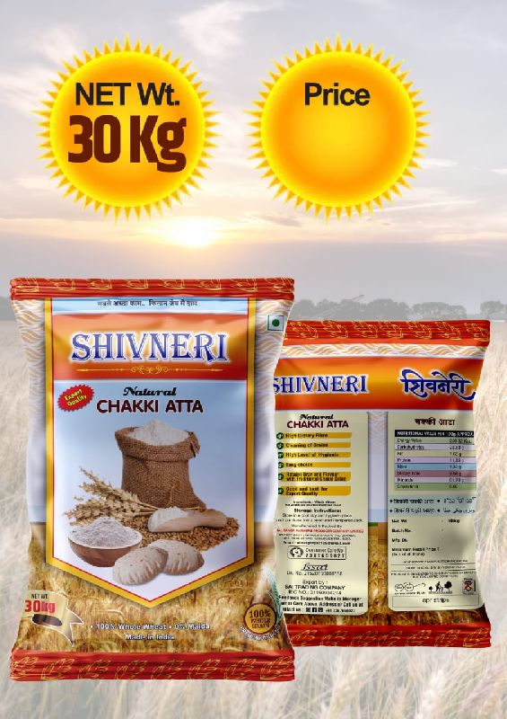 30Kg Shivneri Chakki Atta