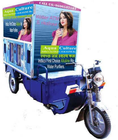 Mild Steel Water ATM E Rickshaw