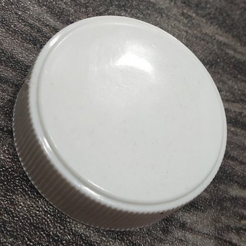 Round Plastic bottle cap, Color : White