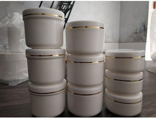 HDPE Cream Jar, Capacity : 20 gm, 50 gm, 100 gm, 500 gm
