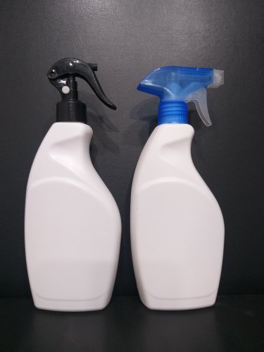Rectangular HDPE Floor Cleaner Bottle, Color : White
