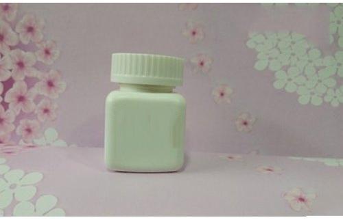HDPE Tablet Container, Color : White