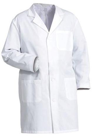 Plain Cotton Hospital Lab Coat, Gender : Unisex