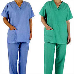 Half Sleeves Cotton Hospital Scrub Suit, for Clinical, Gender : Female, Male, Unisex
