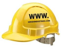 ABS Plastic  Safety Helmet, for Consutruction, Company, Industrial, selfty purposes, Color : Yellow