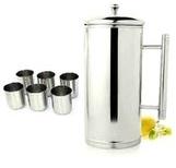Stainless Steel Water Jug, Color : Silver