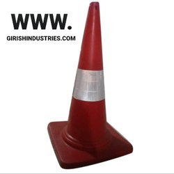 Plastic Traffic Cone, Color : Red