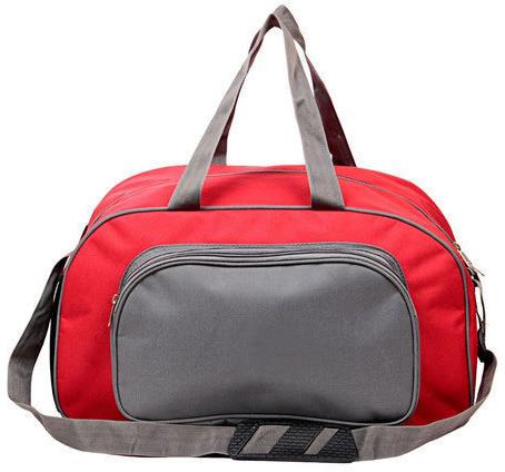 Fusion House Plain Polyester Duffel Travel Bags, Technics : Handloom