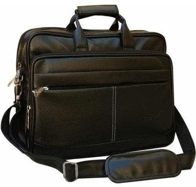 Fusion House Plain Office Leather Bags, Size : 10x8x4inch, 12x10x5inch