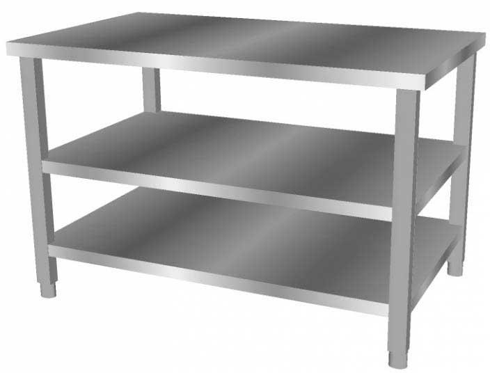 Steel Polished Kitchen Table, Feature : Accurate Dimension, Attractive Designs, Fine Finishing, High Strength