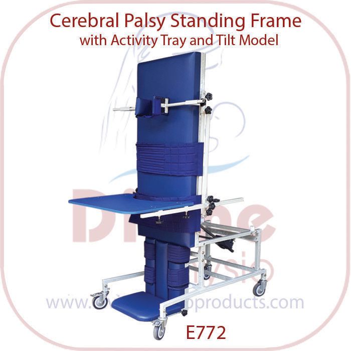Cerebral Palsy Standing Frame with Activity Tray and Tilt