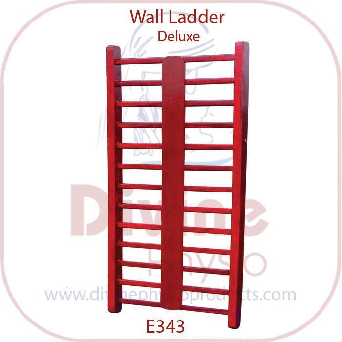 Wooden Deluxe Wall Ladder Divine Physiotherapy Equipment, Chennai