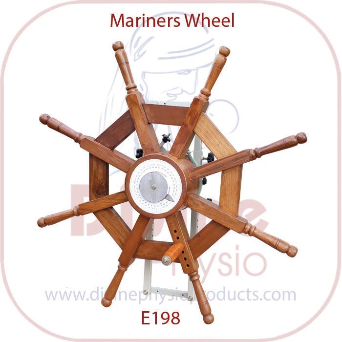 Wooden E198 Mariner Shoulder Wheel, Certification : ISO 9001 : 2015, CE TM