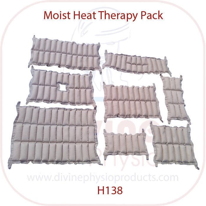 Moist Heat Therapy Pack, Color : Blue / Light Khaki