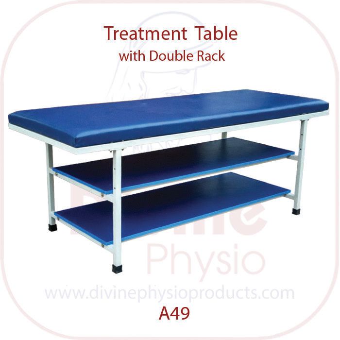 Treatment Table with Double Rack