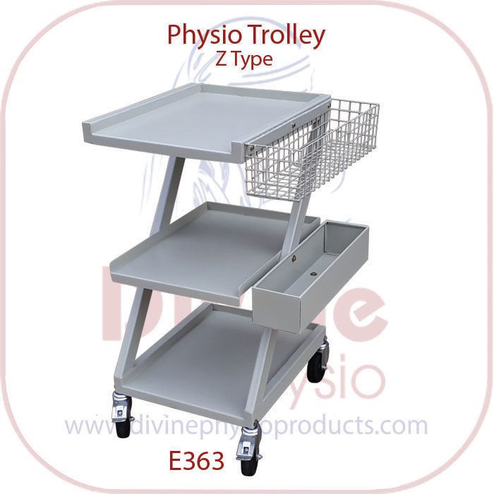Z Type Physio Trolley